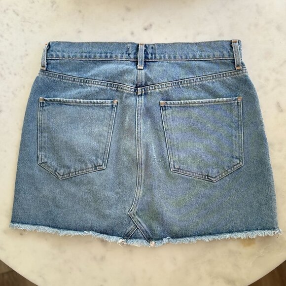Agolde Denim Mini Skirt - Picture 3 of 4